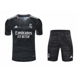 Kit infantil Goleiro I Real Madrid 2021 2022 Adidas oficial